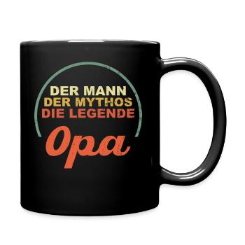 Cadeau pour grand-père grand-père - Mug uni - noir - Droite
