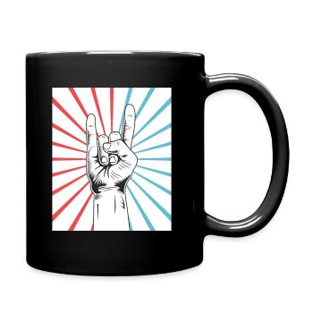Rock & Roll - Mug uni - noir - Droite