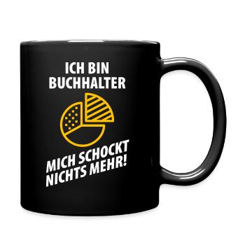BUCHHALTER - Tasse einfarbig - Schwarz - Rechts