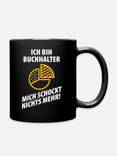 BUCHHALTER - Tasse einfarbig - Schwarz
