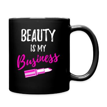 Kosmetikerin Kosmetik kosmetiker - Tasse einfarbig - Schwarz - Rechts