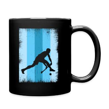 Floorball - Full Colour Mug - black - Right