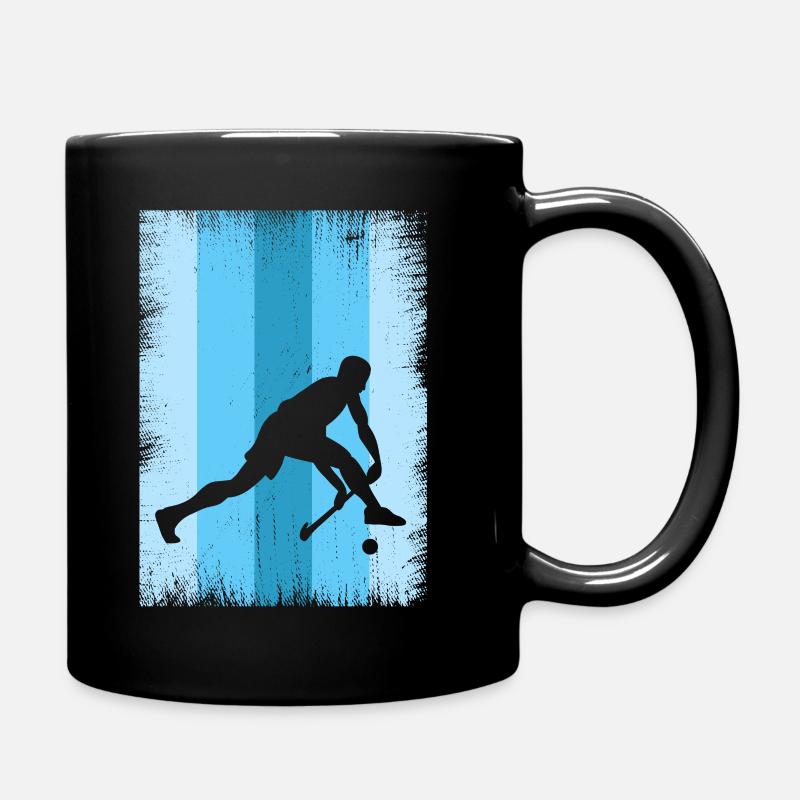 Floorball - Tasse einfarbig - Schwarz