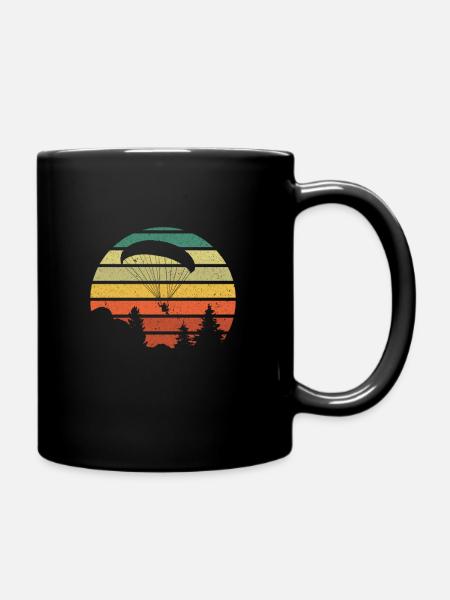 Parapente Parapente Parapente Retro - Mug uni - noir