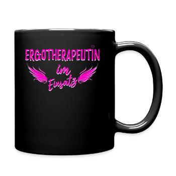 ERGOTHERAPEUTIN - Tasse einfarbig - Schwarz - Rechts