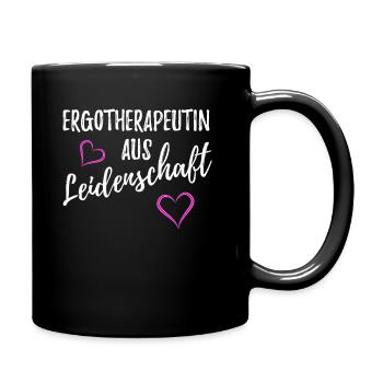 ERGOTHERAPEUTIN - Tasse einfarbig - Schwarz - Rechts