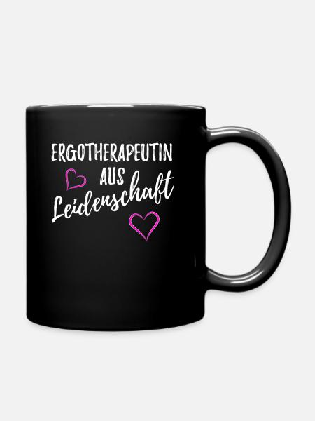 ERGOTHERAPEUTIN - Tasse einfarbig - Schwarz