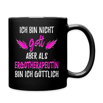 ERGOTHERAPEUTIN - Tasse einfarbig - Schwarz - Rechts