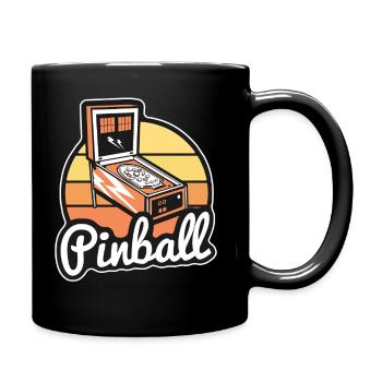 Pinball Shirt Retro Classic Pinball Cadeaux pour hommes - Mug uni - noir - Droite