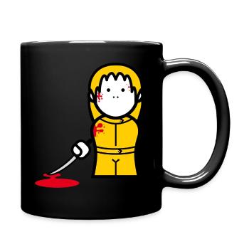 Kill Bill cult motif - Full Colour Mug - black - Right