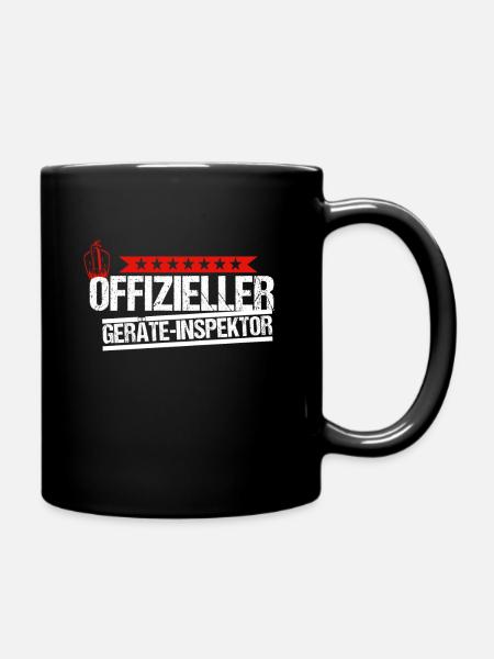 Gerätewart Geschenk Feuerwehr Platzwart Ehrenamt - Tasse einfarbig - Schwarz