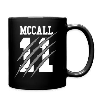 Teen Wolf McCall 11 Lacrosse Beacon Hills - Full Colour Mug - black - Right