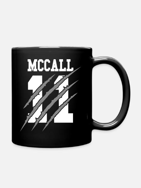 Teen Wolf McCall 11 Lacrosse Beacon Hills - Mug uni - noir