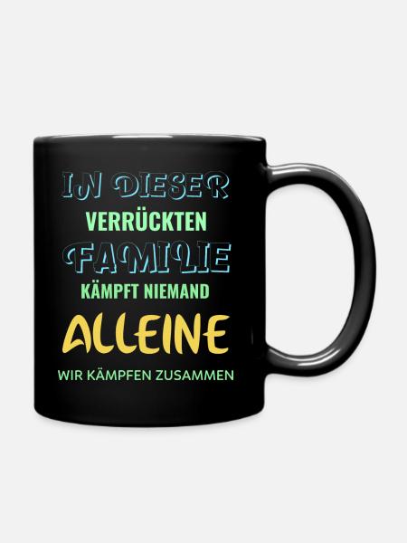 Krebs Diagnose Krank Lebensmut Welt Krebs Tag - Tasse einfarbig - Schwarz