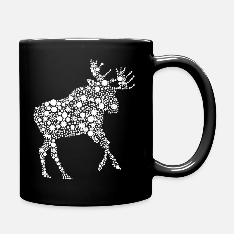 Fleurs Orignal - Mug uni - noir
