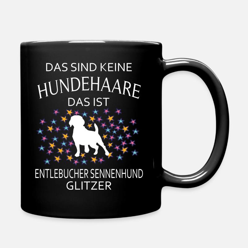 Entlebucher Sennenhunde Schweiz Sennenhund Hunde - Tasse einfarbig - Schwarz