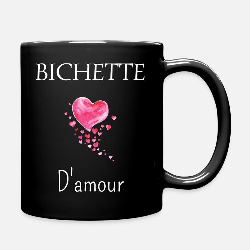Bichette d'amour - Mug uni - noir