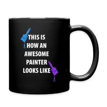 Peintres et peintres Peintres Cadeaux - Mug uni - noir - Droite