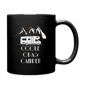 Camping Tour Caravane Camper Cool grand-père Camper - Mug uni - noir - Droite