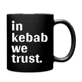 Funny Kebab - Full Colour Mug - black - Right