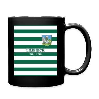 limerick GAA - Full Colour Mug - black - Right