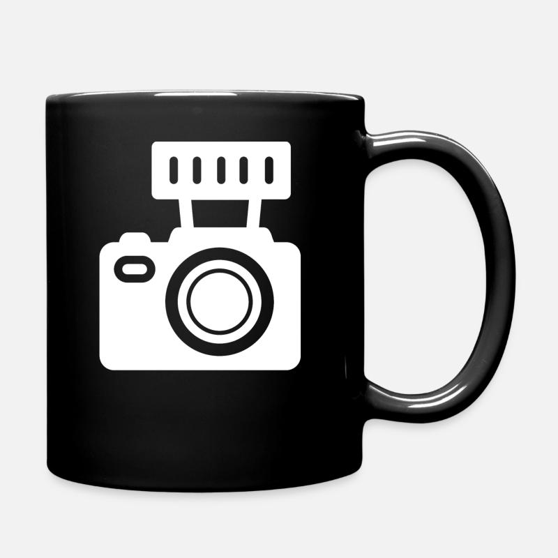 Fotoapparat - Tasse einfarbig - Schwarz