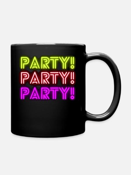 DIE PARTEI - Tasse einfarbig - Schwarz