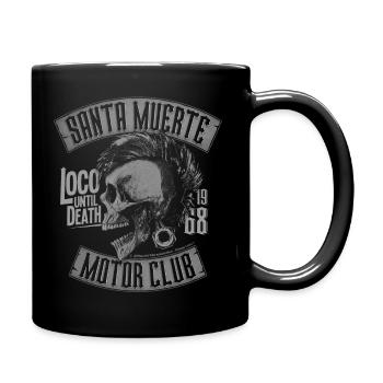 Santa Muerte Motor Club - Mug uni - noir - Droite