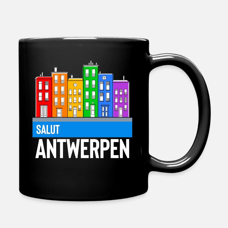 Antwerpen - Mug uni - noir