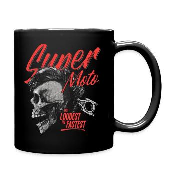Supermoto - Full Colour Mug - black - Right