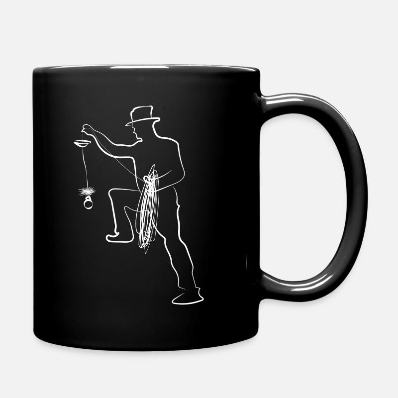 Schornsteinfeger Schlotfeger - Tasse einfarbig - Schwarz