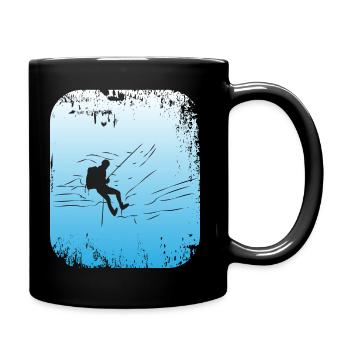 Canyoning - Full Colour Mug - black - Right