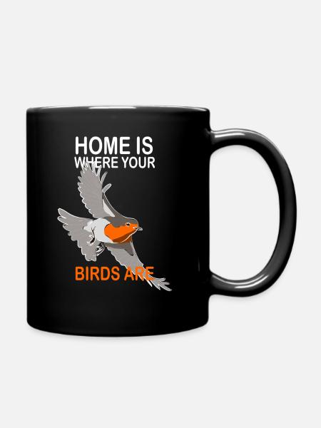 Observation des oiseaux Observation des oiseaux Observation des oiseaux - Mug uni - noir