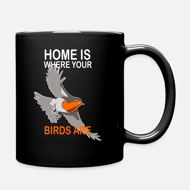 Bird Watching Birds Watching Birding Bird - Full Colour Mug - black