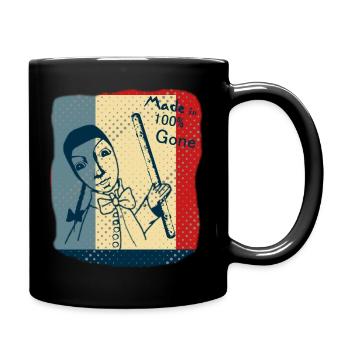 Guignole le petit Gone Lyonnais - Tasse einfarbig - Schwarz - Rechts