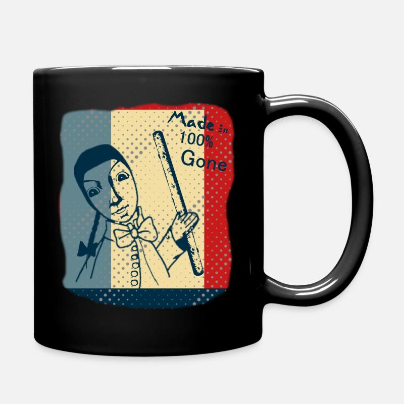 Guignole le petit Gone Lyonnais - Mug uni - noir