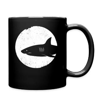 shark - Full Colour Mug - black - Right