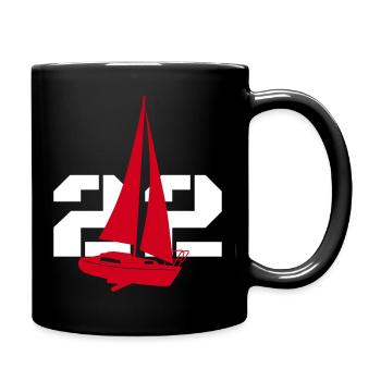 Neptune 22 shadow image - Full Colour Mug - black - Right