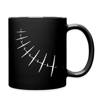Planeurs Planeurs Planeurs - Mug uni - noir - Droite