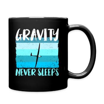 Glider Gliding Gliding Glider - Full Colour Mug - black - Right