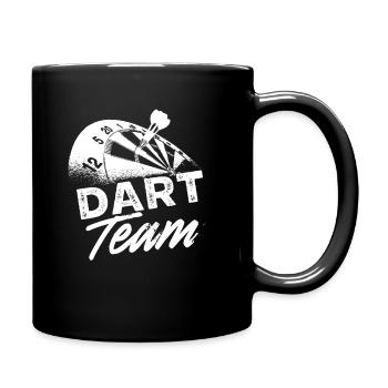 Fléchettes de l’équipe de fléchettes Fléchettes - Mug uni - noir - Droite