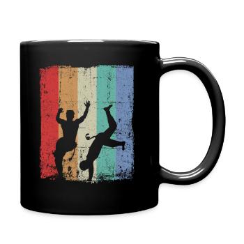 Capoeira - Mug uni - noir - Droite