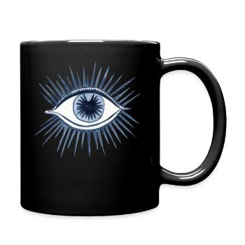L’œil - l’œil - Mug uni - noir - Droite