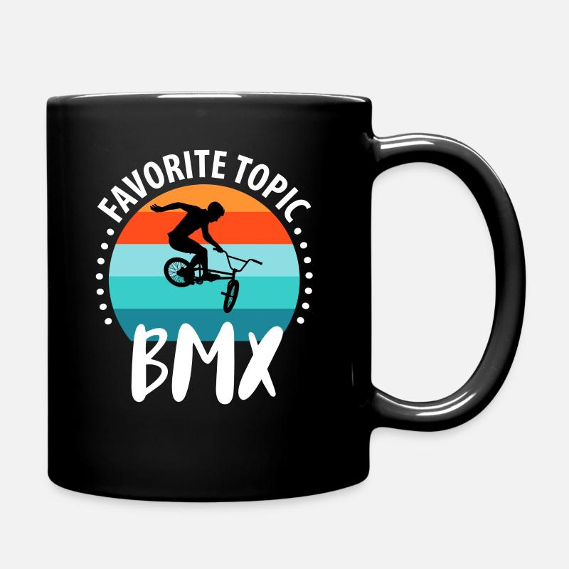 BMX - Tasse einfarbig - Schwarz