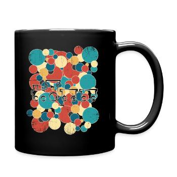 Train train train conducteurs de train - Mug uni - noir - Droite