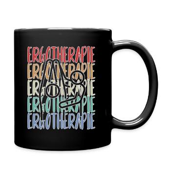 ERGOTHERAPEUTIN ERGOTHERAPIE - Tasse einfarbig - Schwarz - Rechts
