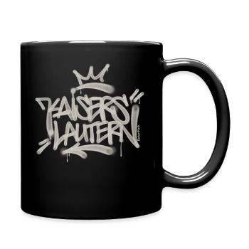 Kaiserslautern Graffiti Ultras T Shirt - Full Colour Mug - black - Right