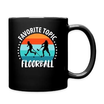 Floorball Unihockey Hockey de terrain Hockey en salle - Mug uni - noir - Droite