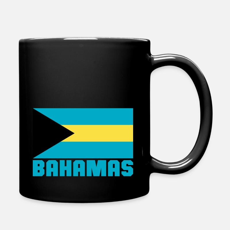 Bahamas - Tasse einfarbig - Schwarz
