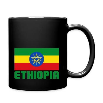 Ethiopia - Full Colour Mug - black - Right